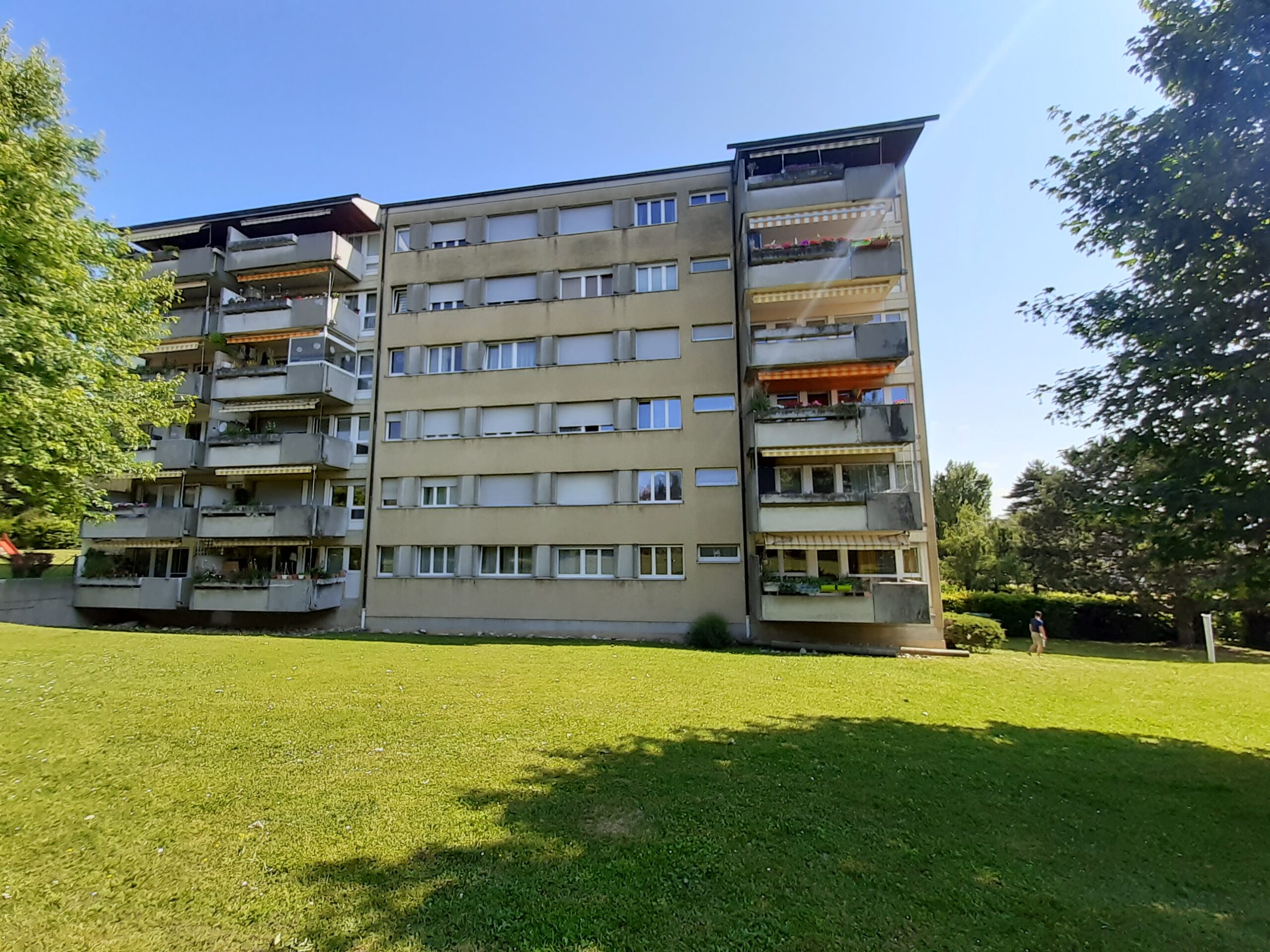 Bâtiment étudié à Morges lors de la visite énergétique par DS Ingénieurs