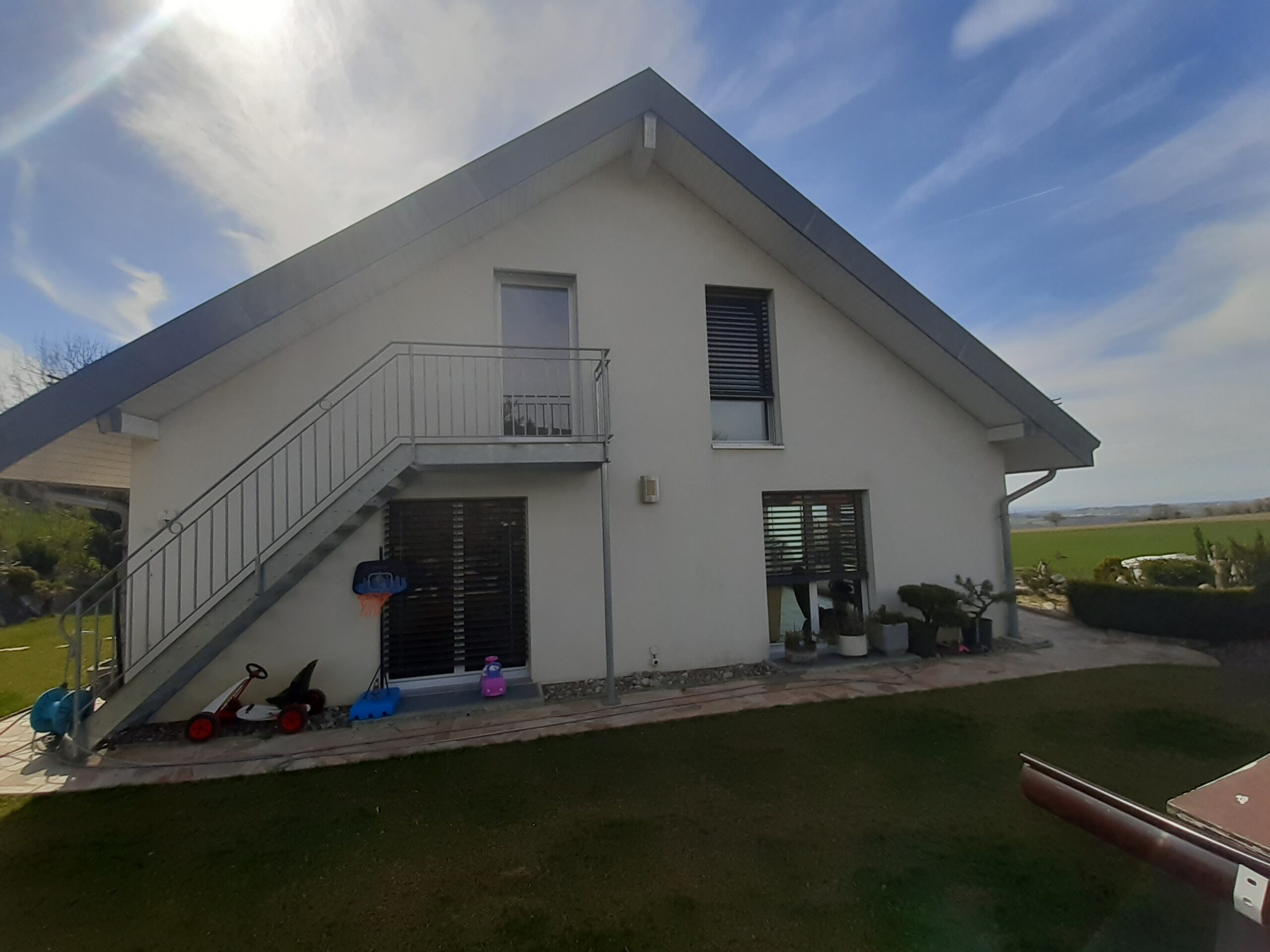Maison individuelle étudiée à Mex avant la mise à jour du CECB